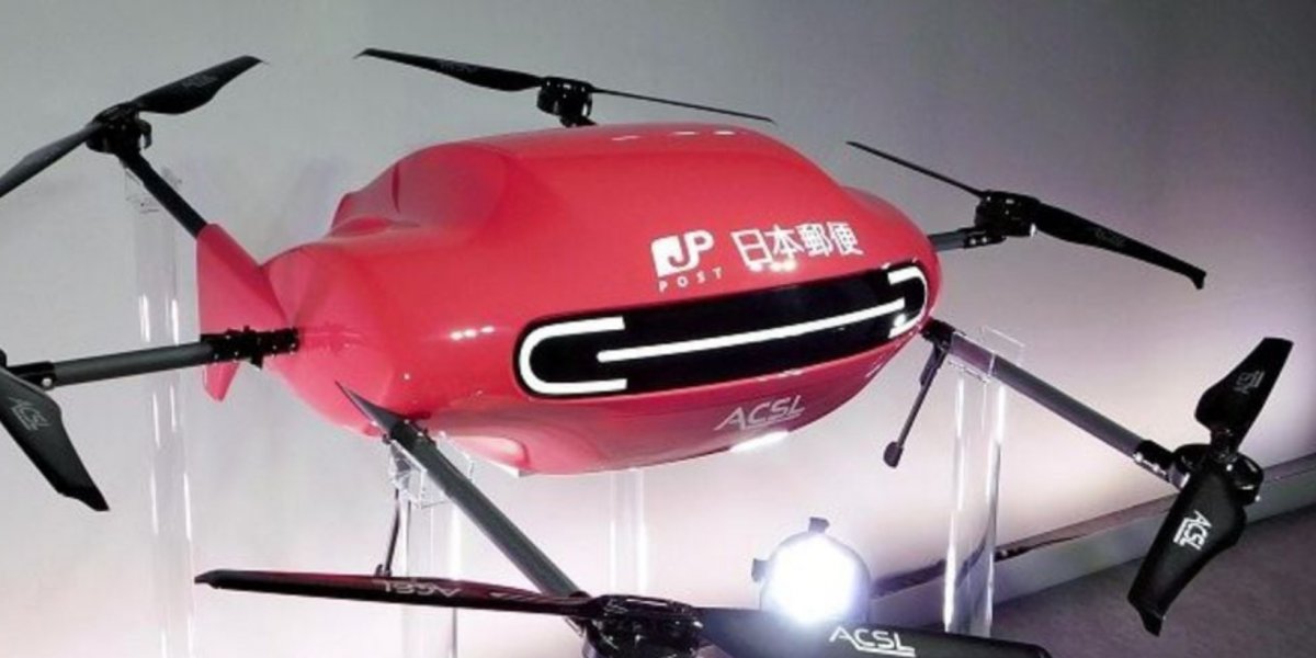 Japão testa drones para entregas dos correios