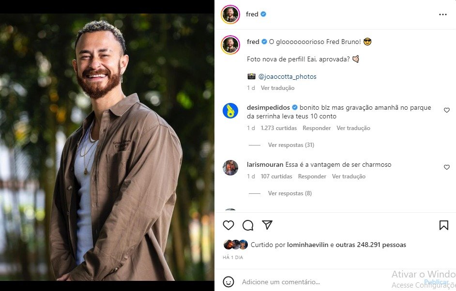 Fredinho ou Boco Roso? Fred decide mudar o nome artístico após BBB 23