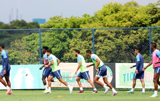 Bahia faz penúltimo treino antes de final do Campeonato Baiano