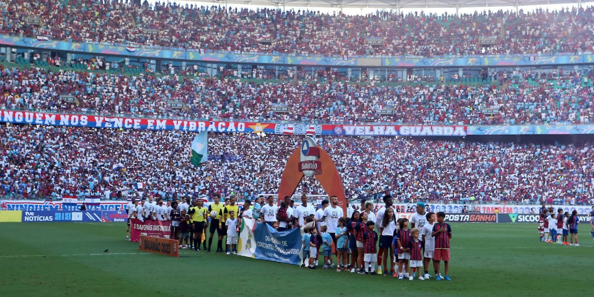 Bahia bate recorde de público pagante no Baianão e quebra própria marca do ano