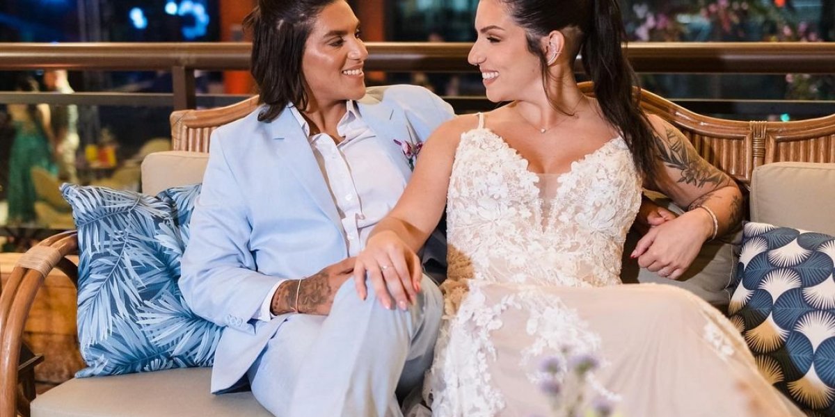 Nadadora Ana Marcela Cunha se casa e publica fotos: "O sim mais certo da vida!"