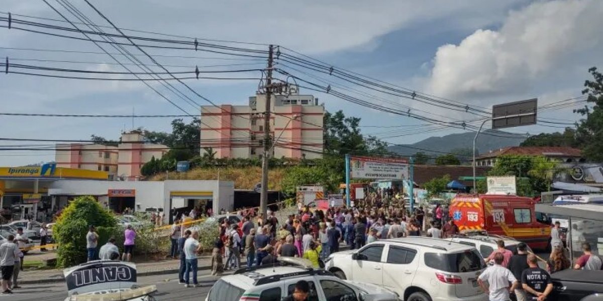 Professora trancou bebês em armário durante ataque a creche em Blumenau