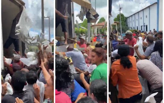 "Tá chovendo peixe": homem gera revolta ao jogar pescados sobre moradores no MA