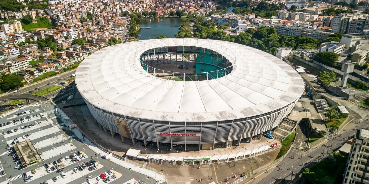 Bahia inicia retirada de cadeiras do setor norte inferior da Arena Fonte Nova