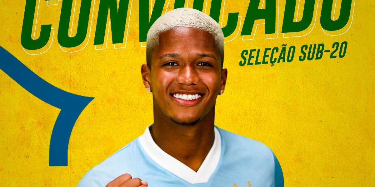 Lateral-direito André, do Bahia, é convocado para a Seleção Brasileira sub-20