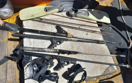 Ação contra pesca predatória apreende barco e 4,5 t de carvão ilegal na Bahia