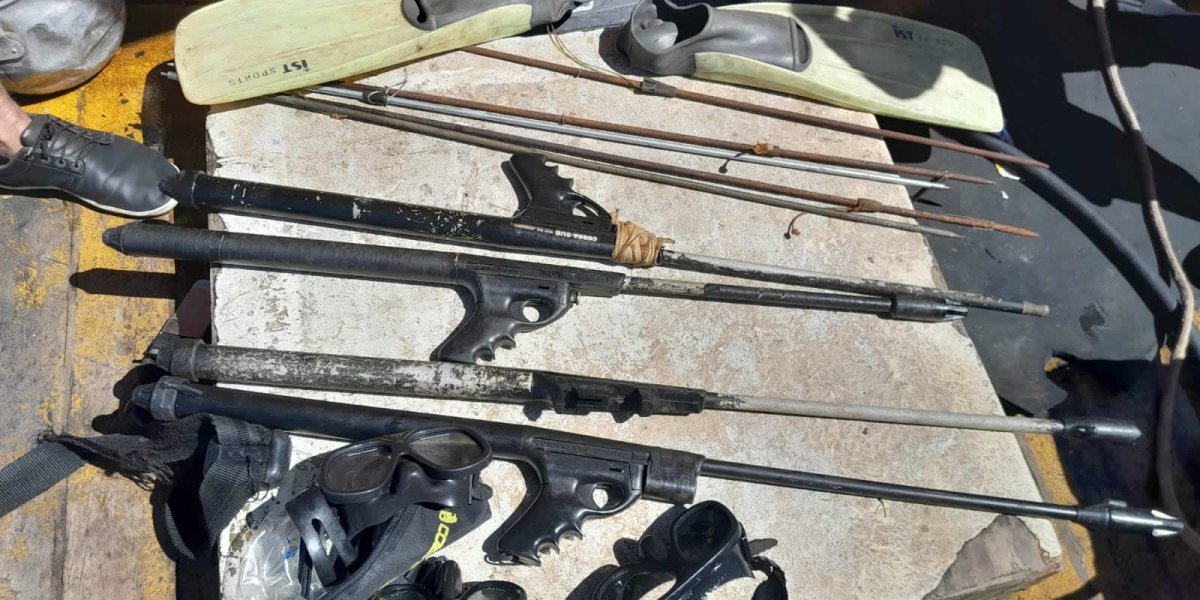 Ação contra pesca predatória apreende barco e 4,5 t de carvão ilegal na Bahia