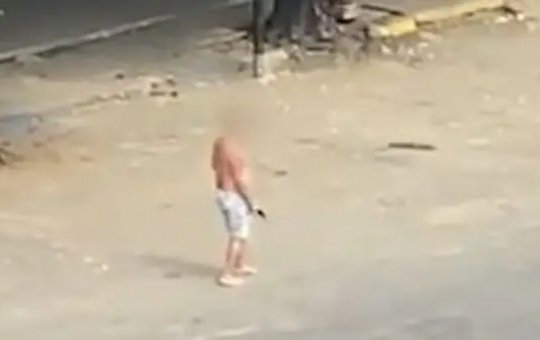 Vídeo: Homem persegue e atira contra ex-genro que ameaçou e agrediu sua filha