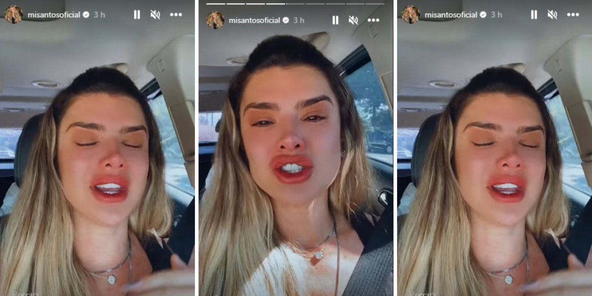 Aos prantos, Mirella Santos conta que teve sua mansão invadida no feriado