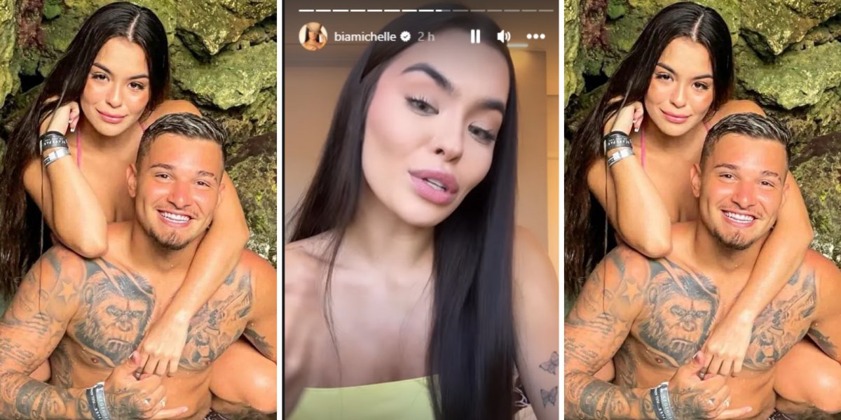 Pegou no flagra! Bia Michelle revela que traição causou o término com MC Gui