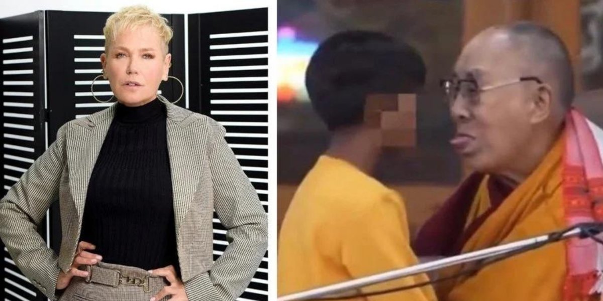 Xuxa pede prisão do líder espiritual Dalai Lama após abuso a criança