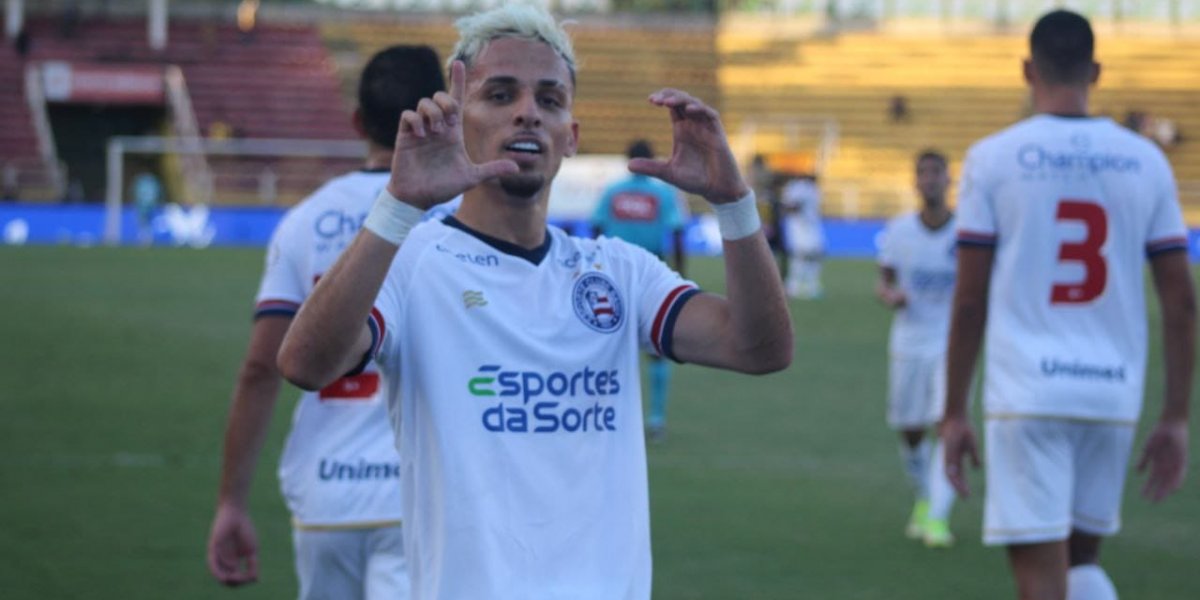 Bahia vence Volta Redonda e larga na frente em duelo da Copa do Brasil