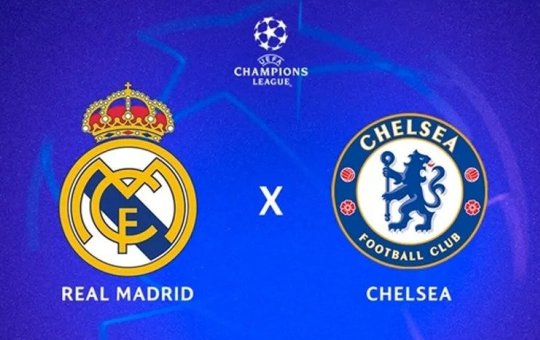 Real Madrid e Chelsea iniciam duelo pelas quartas de final da Liga dos Campeões