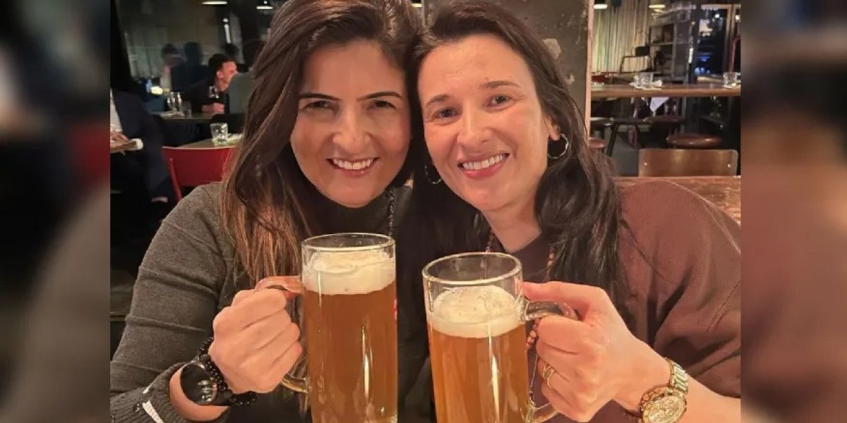 Brasileiras soltas na Alemanha comemoram e brindam liberdade