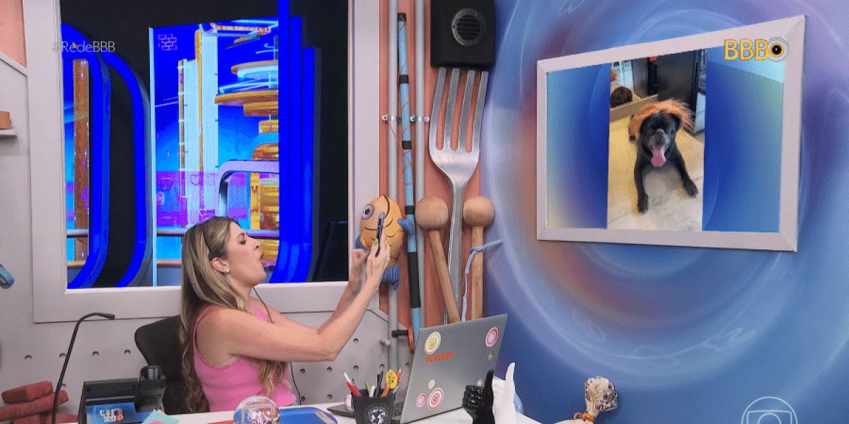 “Tava horrível”, diz Dani Calabresa ao ironizar cachorro de Cezar Black