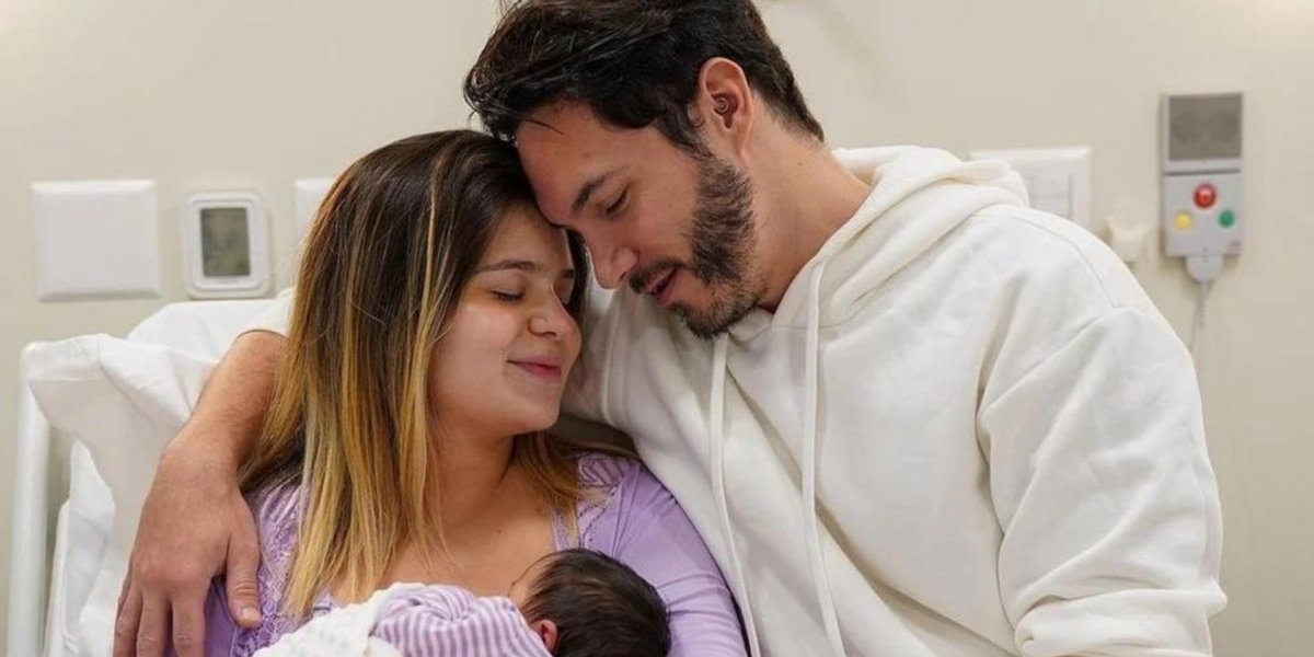 Viih Tube anuncia nascimento da primeira filha com Eliezer