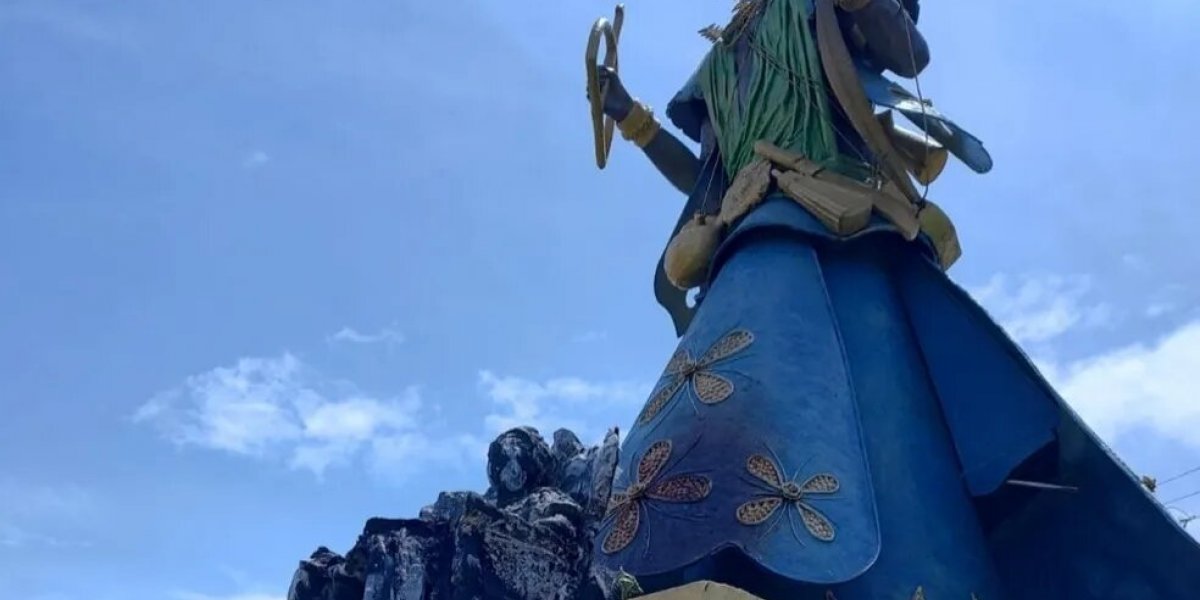 Réplica de estátua de Mãe Stella de Oxóssi será entregue em até 90 dias 