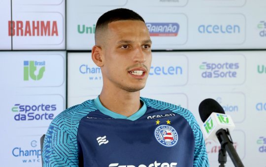 Gabriel Xavier fala sobre sistema defensivo do Bahia e elogia grupo tricolor