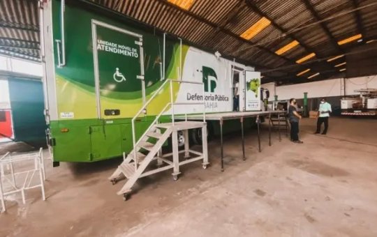 Unidade móvel da DP-BA vai ao extremo sul para atender territórios indígenas