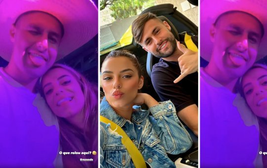 Tá rolando um ‘remember’ ? Key curte noite com ex-affair