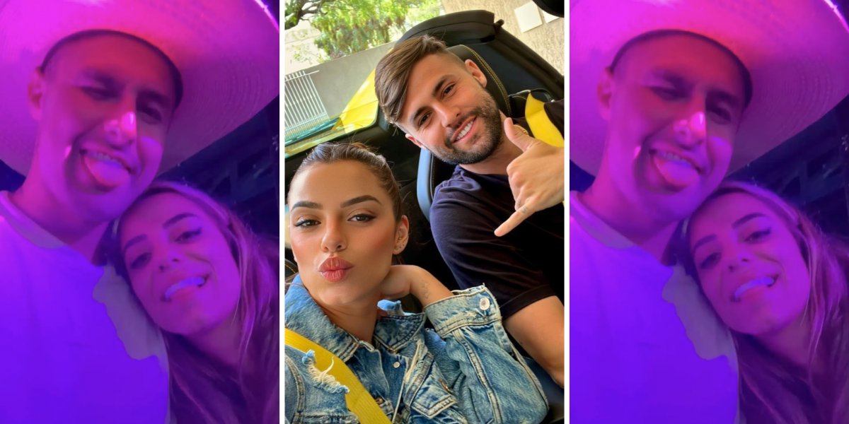 Tá rolando um ‘remember’ ? Key curte noite com ex-affair