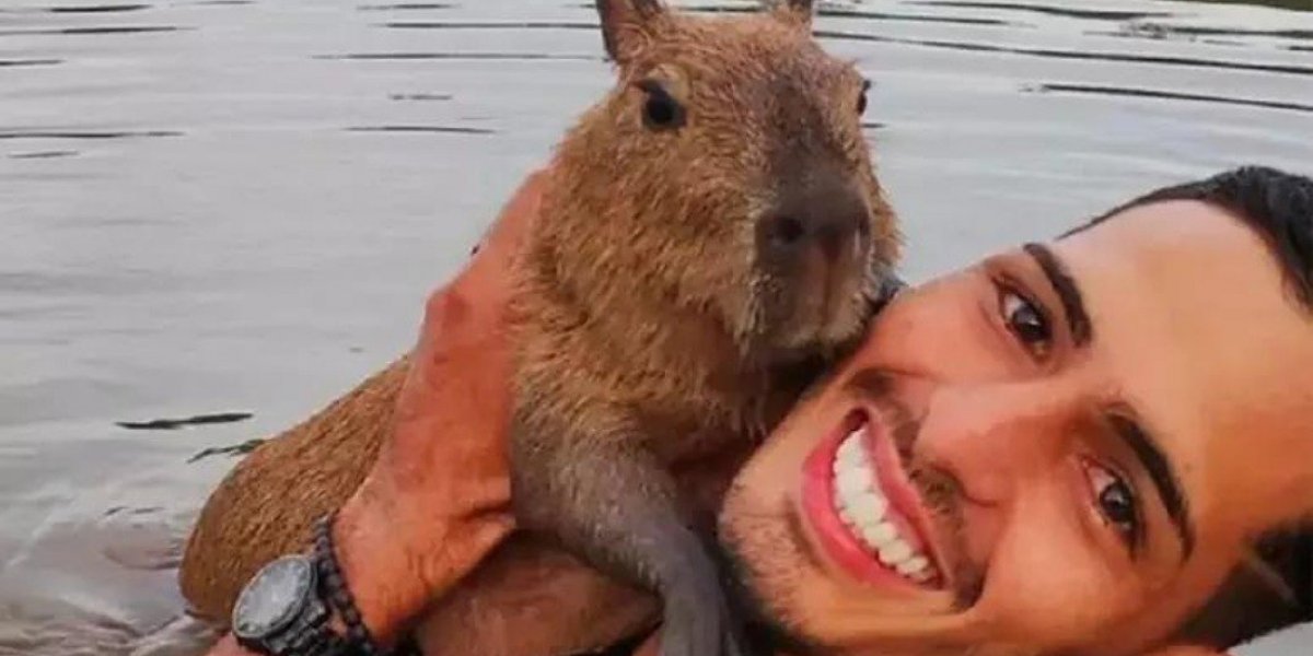 Ibama multa tiktoker intitulado ‘pai’ de Capivara Filó