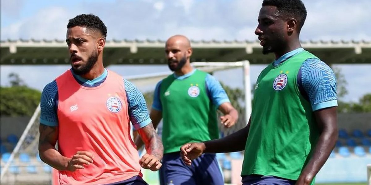 Bahia faz trabalhos técnicos e táticos em manhã de treinos comandados por Paiva