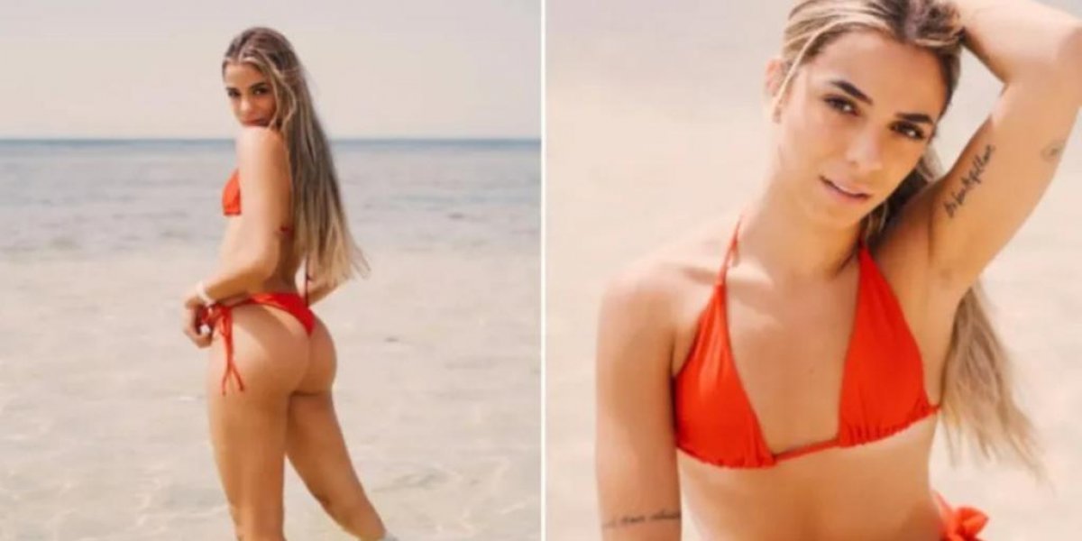 Key Alves faz ensaio para onlyfans em Morro de São Paulo