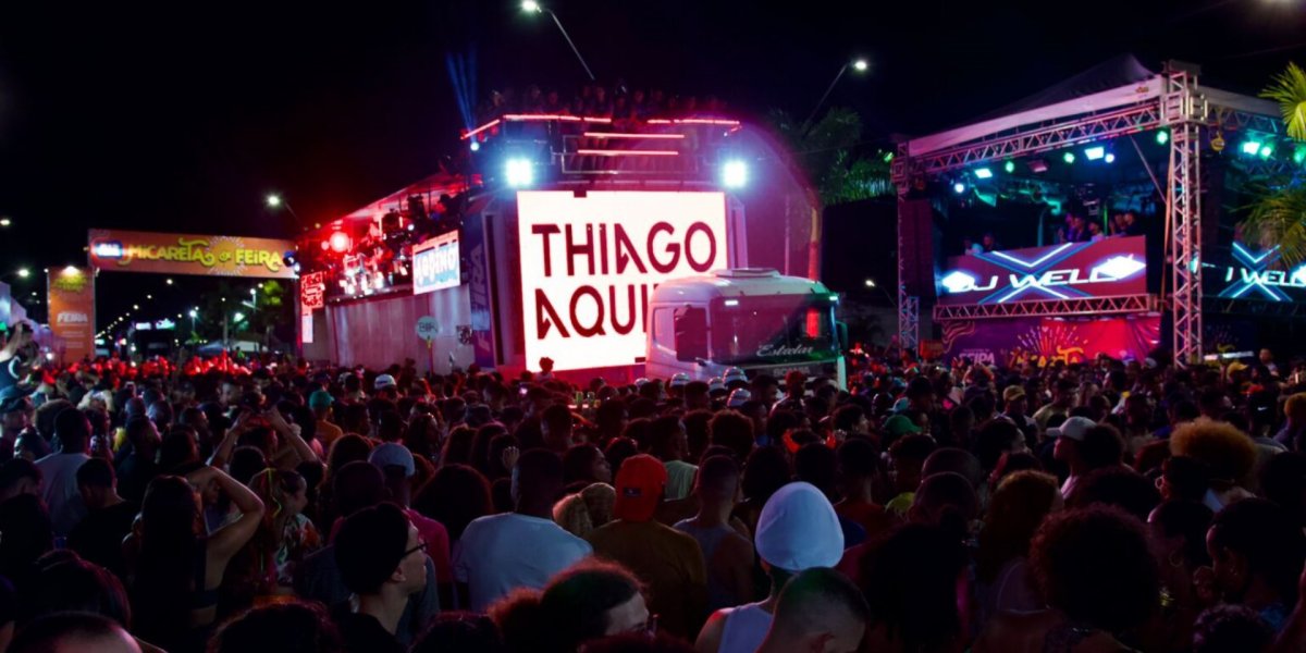 Último dia da Micareta de Feira tem show de Thiago Aquino e muito pagode