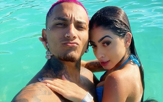 Após pedido de divórcio, MC Mirella e Dynho estão juntos novamente