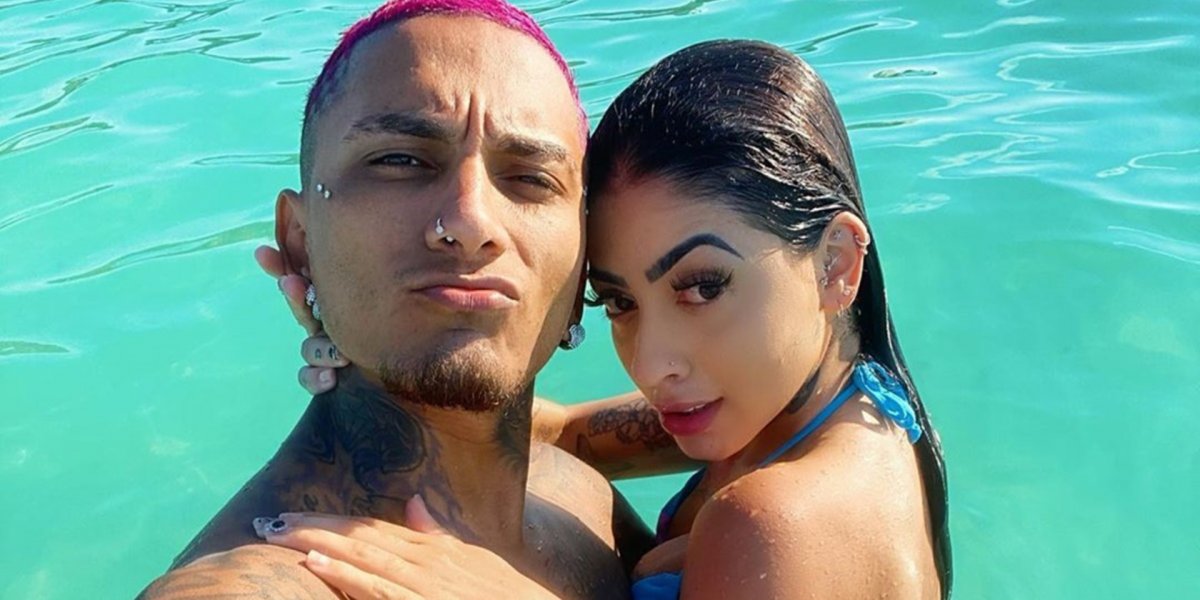 Após pedido de divórcio, MC Mirella e Dynho estão juntos novamente