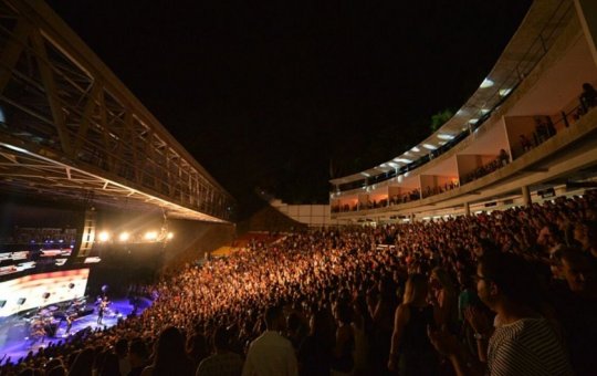 Homens brigam durante show de Zé Ramalho na Concha Acústica