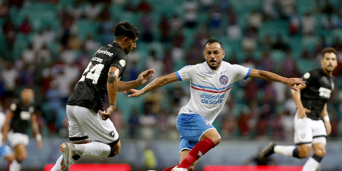 Bahia decepciona e perde para o Botafogo na Fonte Nova