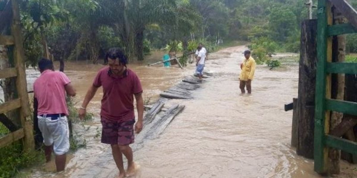 Cerca de 1 mil indígenas estão desalojados após chuvas no sul da Bahia