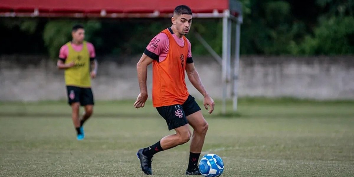 Gegê comemora primeiro gol pelo Vitória e fala sobre posicionamento em campo