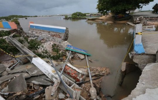 Bahia tem mais de 9 mil desalojados após chuvas no sul e extremo sul