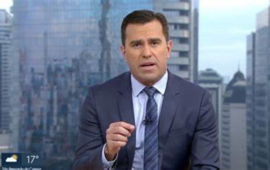Homem xinga Globo ao vivo e revolta Rodrigo Bocardi