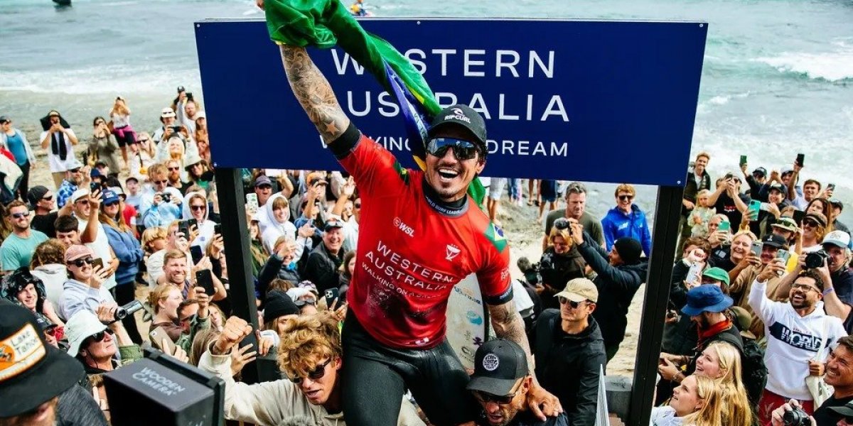Medina vence em Margaret River e volta conquistar etapa da World Surf League