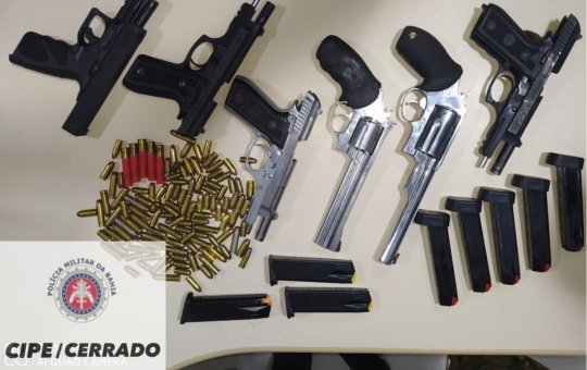 Dupla que ameaçava comerciantes em Luís Eduardo Magalhães é presa