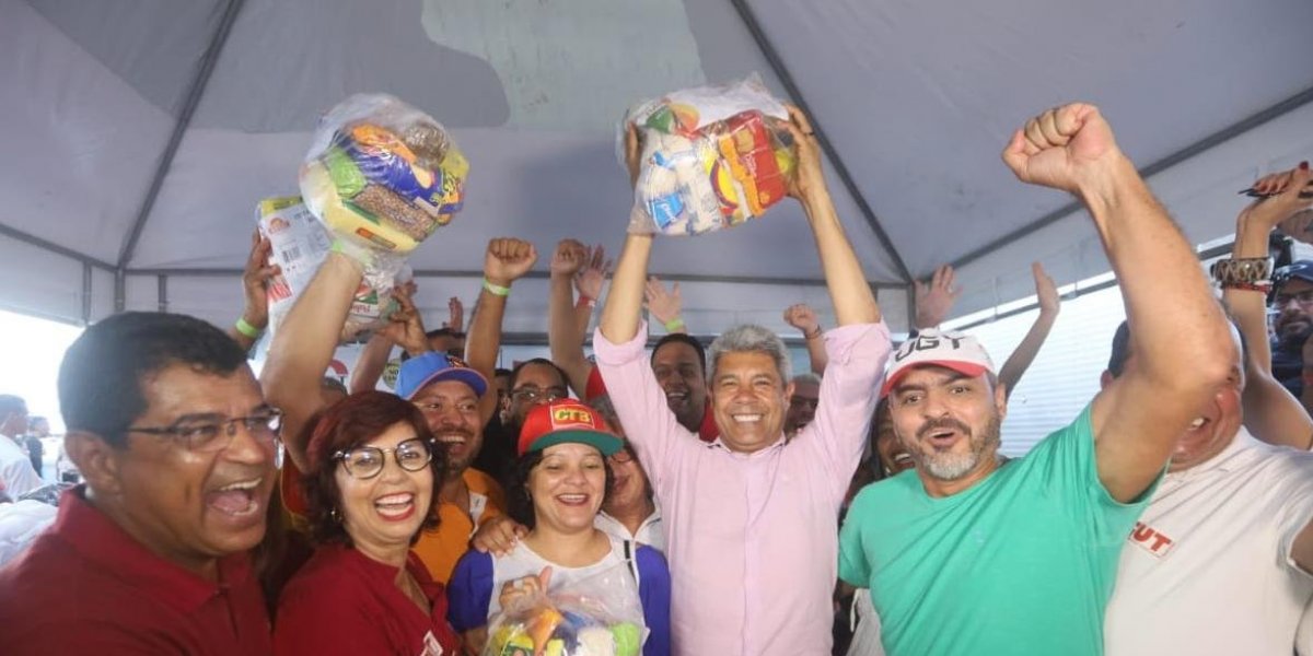 “Temos responsabilidade com direitos trabalhistas”, diz Jerônimo no 1º de Maio