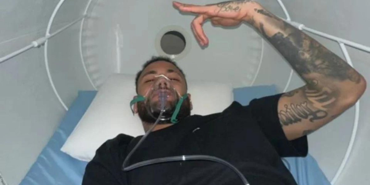 Neymar usa tratamento pouco usual para 'curar' lesão; saiba qual