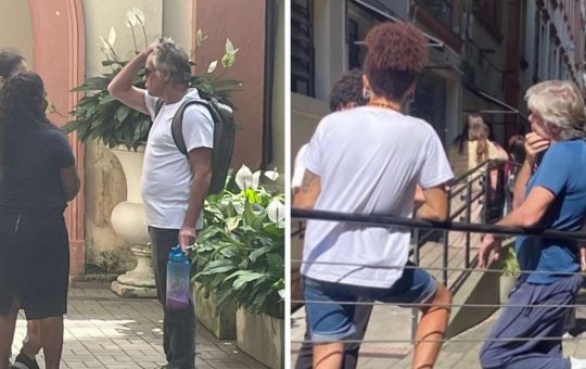 Após ingressar em faculdade, Fábio Assunção é tietado por alunos