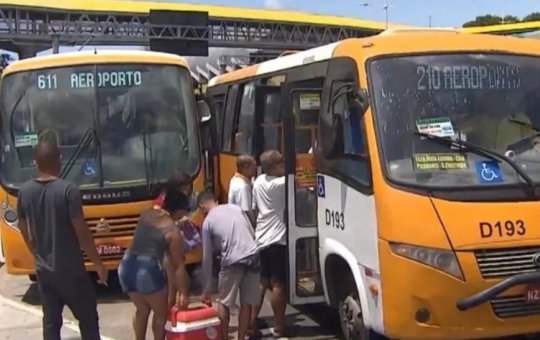 Salvador fica sem ônibus urbano neste domingo após paralização dos rodoviários