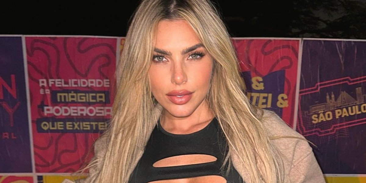 "Estou parecendo menininha", diz Erika Schneider após tirar lentes de contato