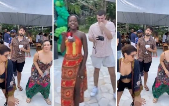 “Vibe caótica”, diz internauta sobre festa com elenco de Vai Na Fé