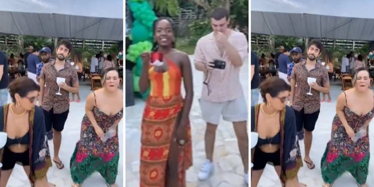 “Vibe caótica”, diz internauta sobre festa com elenco de Vai Na Fé