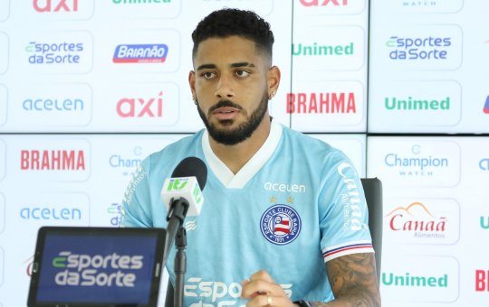 "Bom para conhecer o time", avalia Matheus Bahia sobre jogos contra o Santos