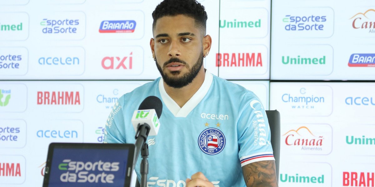 "Bom para conhecer o time", avalia Matheus Bahia sobre jogos contra o Santos