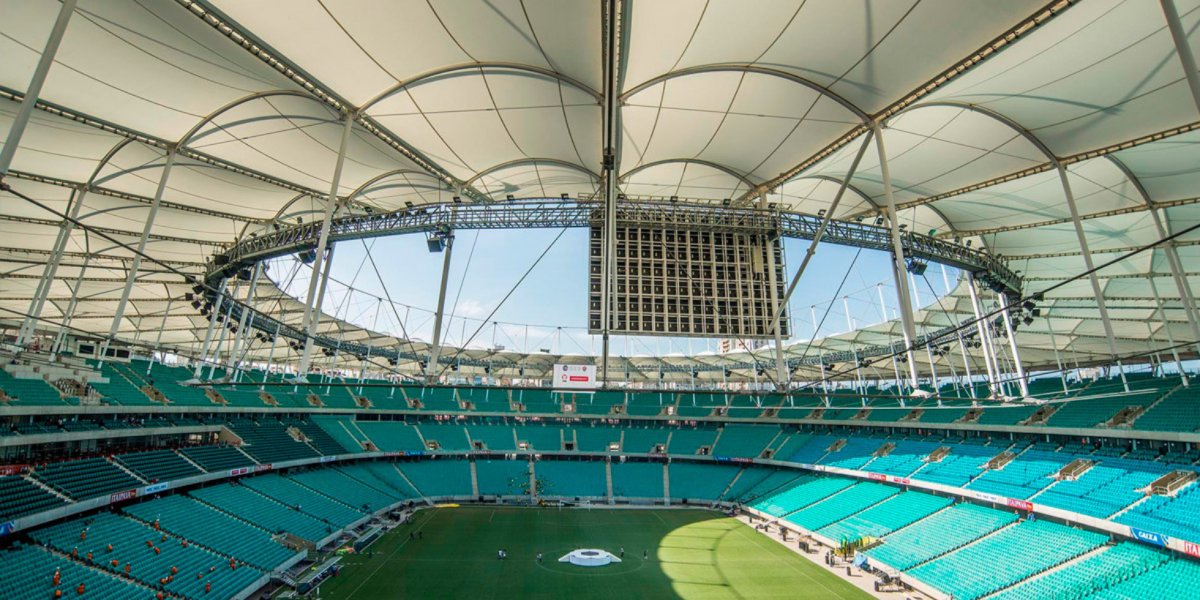 Arena Fonte Nova é eleita o sétimo melhor estádio do Brasil para paquerar