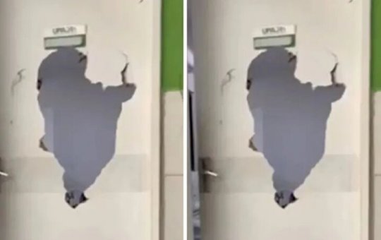 Homem quebra porta de consultorio da UPA em Juazeiro após demora no atendimento